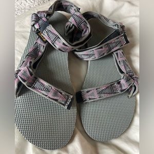TEVA Sandals in grey and pink